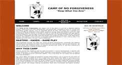 Desktop Screenshot of noforgivenesshockey.com