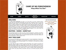 Tablet Screenshot of noforgivenesshockey.com
